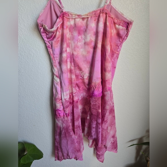 Women's Asymmetrical Midi Slip Dress - Wild Fable Pink M - Picture 5 of 6